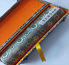 北关书画装裱案例